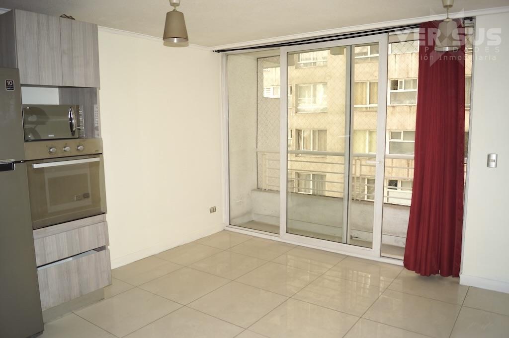 Excelente depto 1 dormitorio 2 ambientes San Francisco Santiago